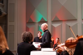 Berend Eijkhout and Johannes Leertouwer with Nieuwe Philharmonie Utrecht in Stadsgehoorzaal Leiden, performing Messiah (Handel)