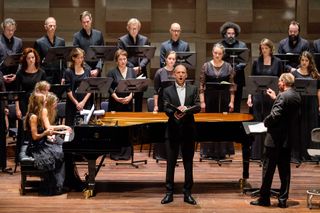 Berend Eijkhout, Daniel Reuss, Cappella Amsterdam, Ferhan & Ferzan Oender perform Brahms Ein Deutsches Requiem in De Doelen, Rotterdam